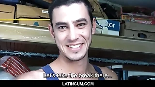 Duo Tyro Gay Latino Guys Meet Suck & Fuck For Cash